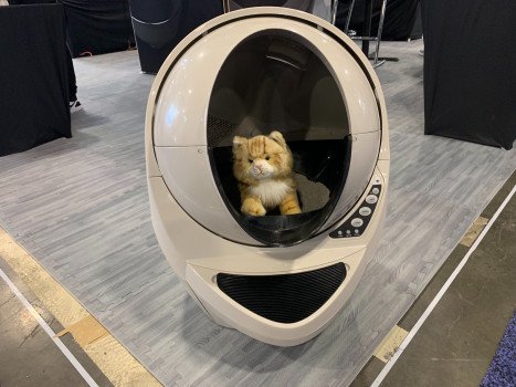 Уход за домашними животными на выставке CES 2020: туалетный ящик для роботов, распознавание лиц кошек и многое другое