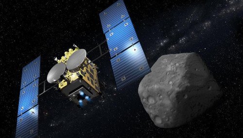 Японский зонд-астероид Hayabusa2 прибывает в декабре этого года, чтобы открыть кладбище знаний
